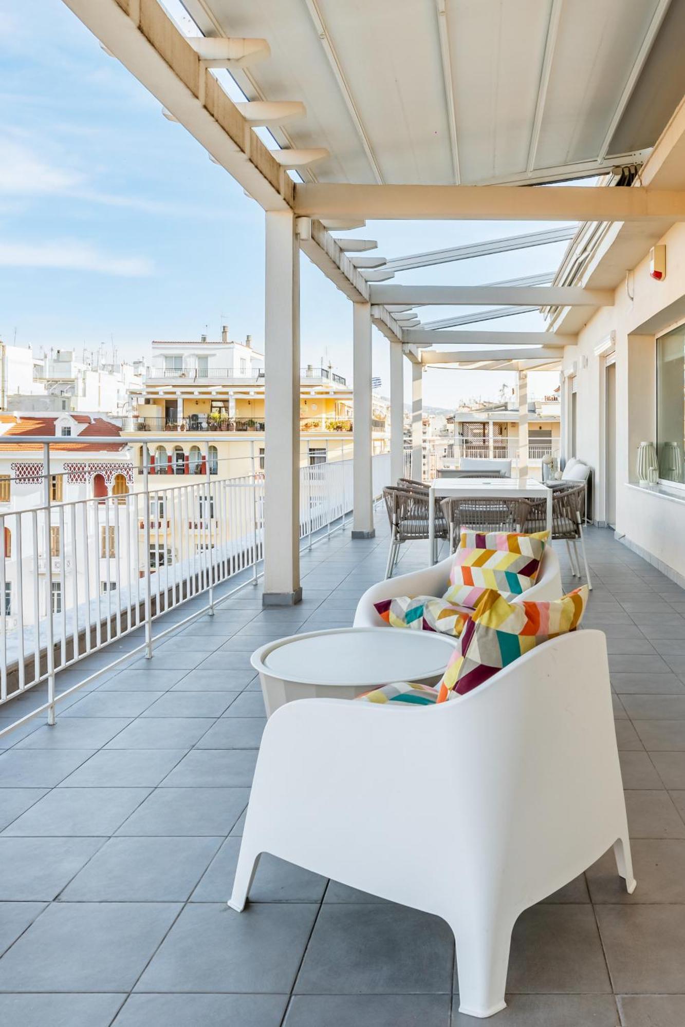 Appartement Apollo, Luxe Aristotelous Penthouse, View